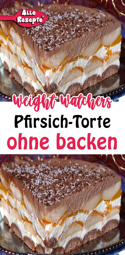 Pfirsich-torte ohne backen - Alle Rezepte