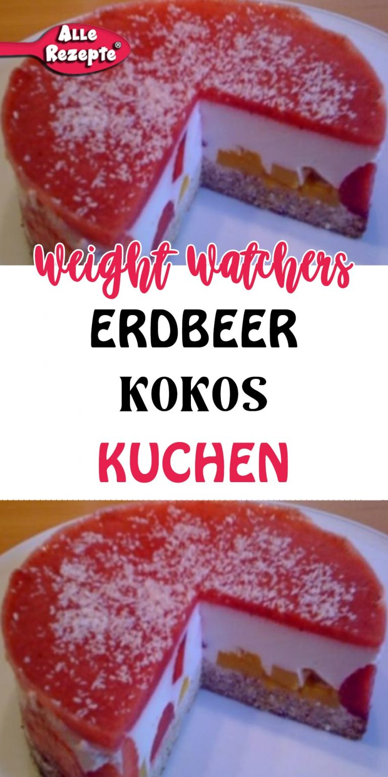 Erdbeer – Kokos – Kuchen - Alle Rezepte