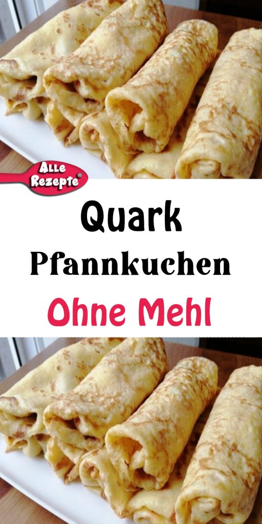 Quark Pfannkuchen ohne Mehl - Alle Rezepte