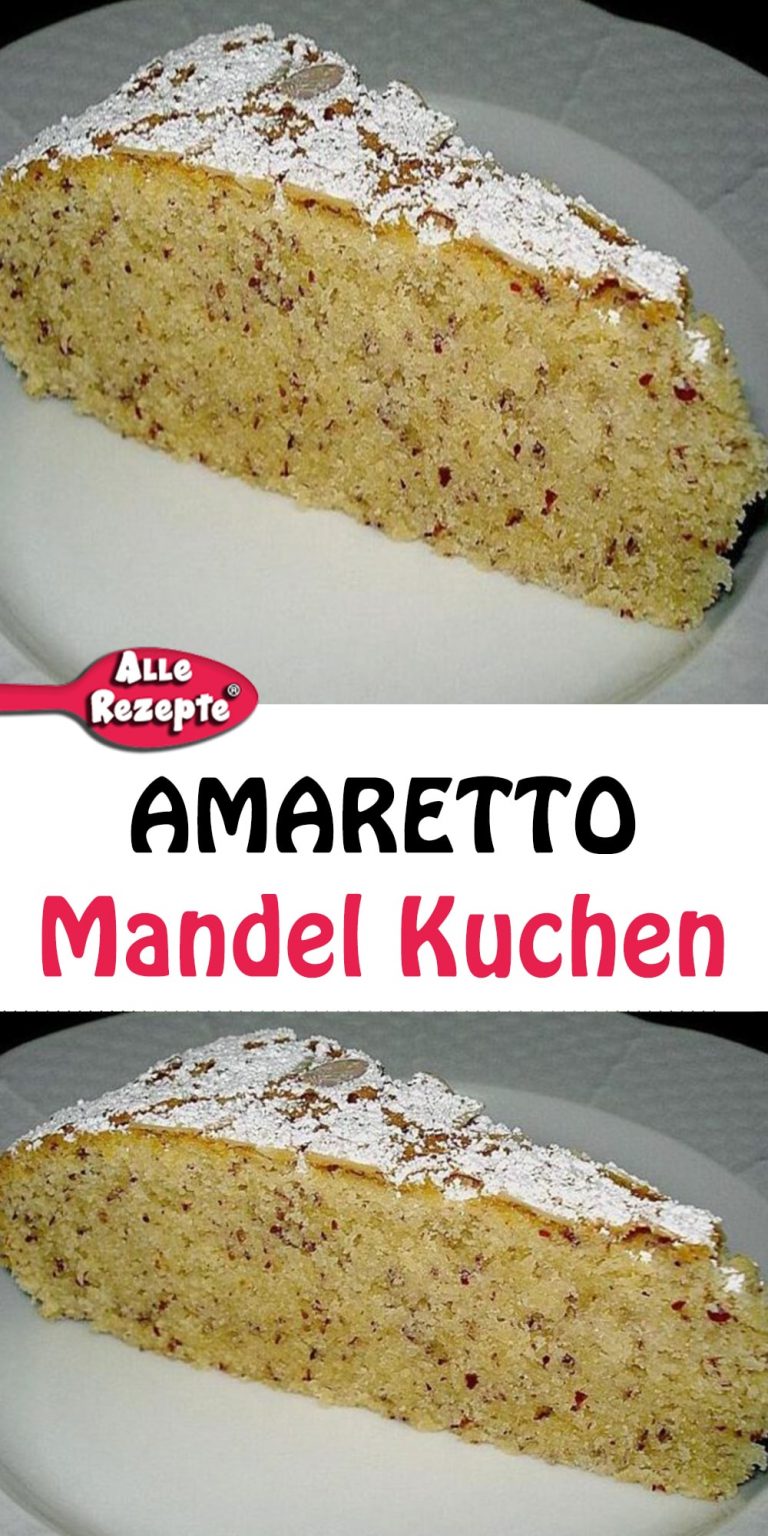 Rezept: AMARETTO MANDEL KUCHEN - Alle Rezepte