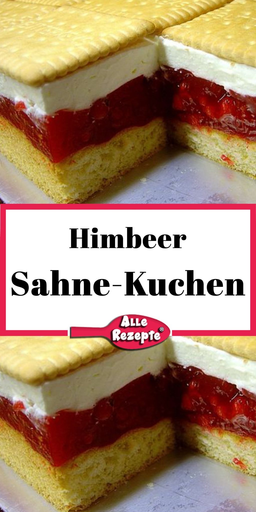 Himbeer-Sahne-Kuchen - Alle Rezepte