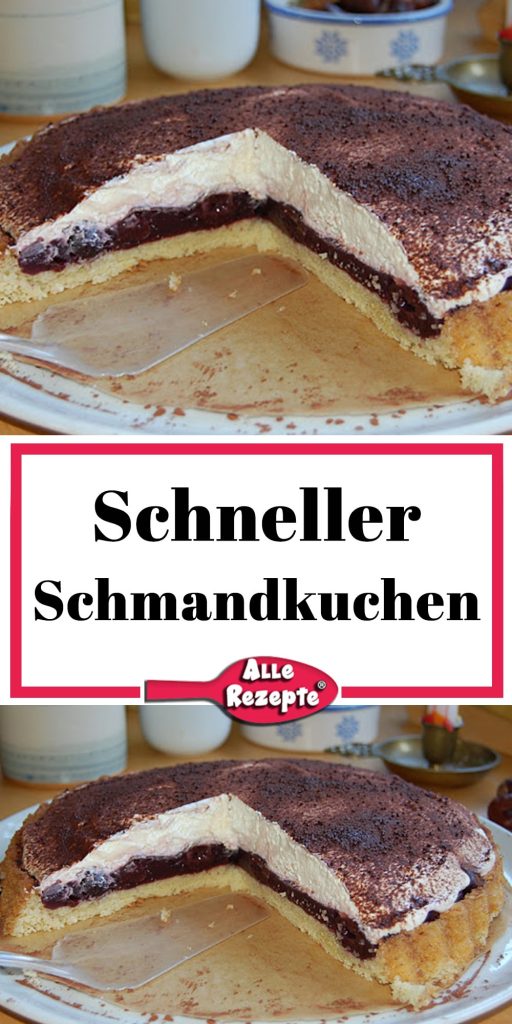 Rezept: Schneller Schmandkuchen - Alle Rezepte