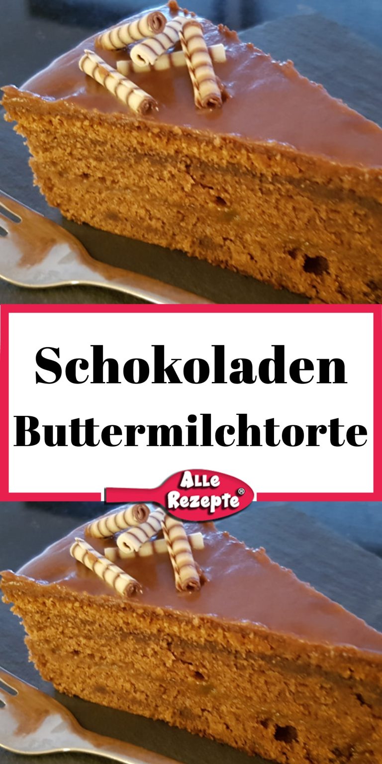 Schokoladen-Buttermilchtorte - Alle Rezepte